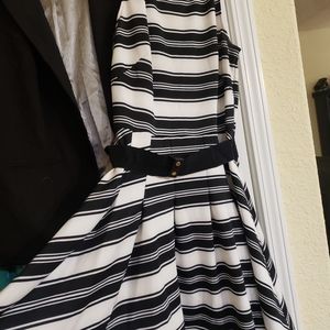 Striped Business Casual dress